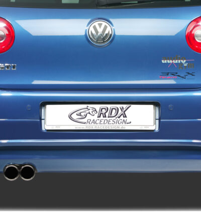 Diffuseur / Ajout de pare-chocs arrière RDX pour VW Golf 5 « R32 propre » avec orifice d'échappement conservé