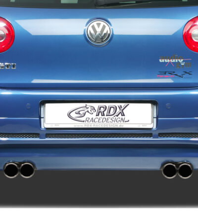 Diffuseur / Ajout de pare-chocs arrière RDX pour VW Golf 5 « GTI/R-Five » avec orifices d'échappement gauche et droit