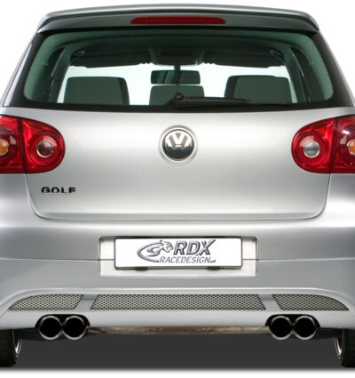 Diffuseur / Ajout de pare-chocs arrière RDX pour VW Golf 5 « V2 » avec orifice d'échappement gauche et droit