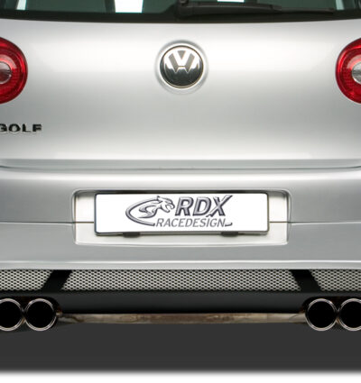 Diffuseur / Ajout de pare-chocs arrière RDX pour VW Golf 5 « V2 » avec orifice d'échappement gauche et droit