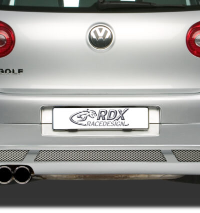 Diffuseur / Ajout de pare-chocs arrière RDX pour VW Golf 5 « V2 » avec orifice d'échappement à gauche