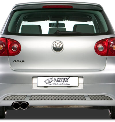 Diffuseur / Ajout de pare-chocs arrière RDX pour VW Golf 5 « V2 » avec orifice d'échappement à gauche