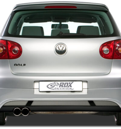 Diffuseur / Ajout de pare-chocs arrière RDX pour VW Golf 5 « V2 » avec orifice d'échappement à gauche