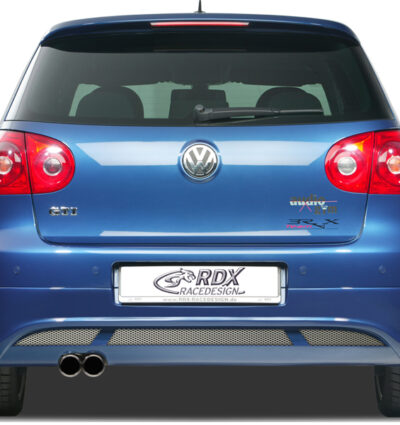 Diffuseur / Ajout de pare-chocs arrière RDX pour VW Golf 5 « V2 » avec orifice d'échappement à gauche