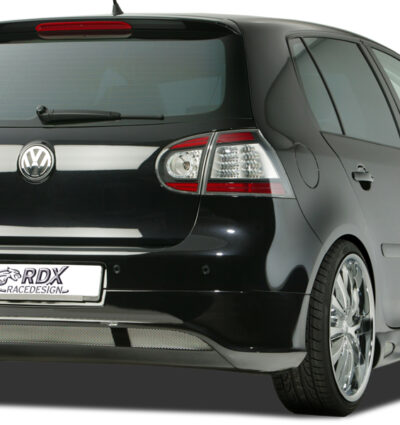 Diffuseur / Ajout de pare-chocs arrière RDX pour VW Golf 5 « V2 » avec orifice d'échappement à gauche