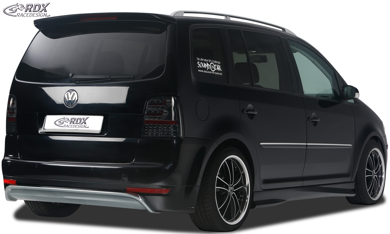 Diffuseur / Ajout de pare-chocs arrière RDX pour VW Touran 1T (y compris la version restylée, modèles 2003-2010)