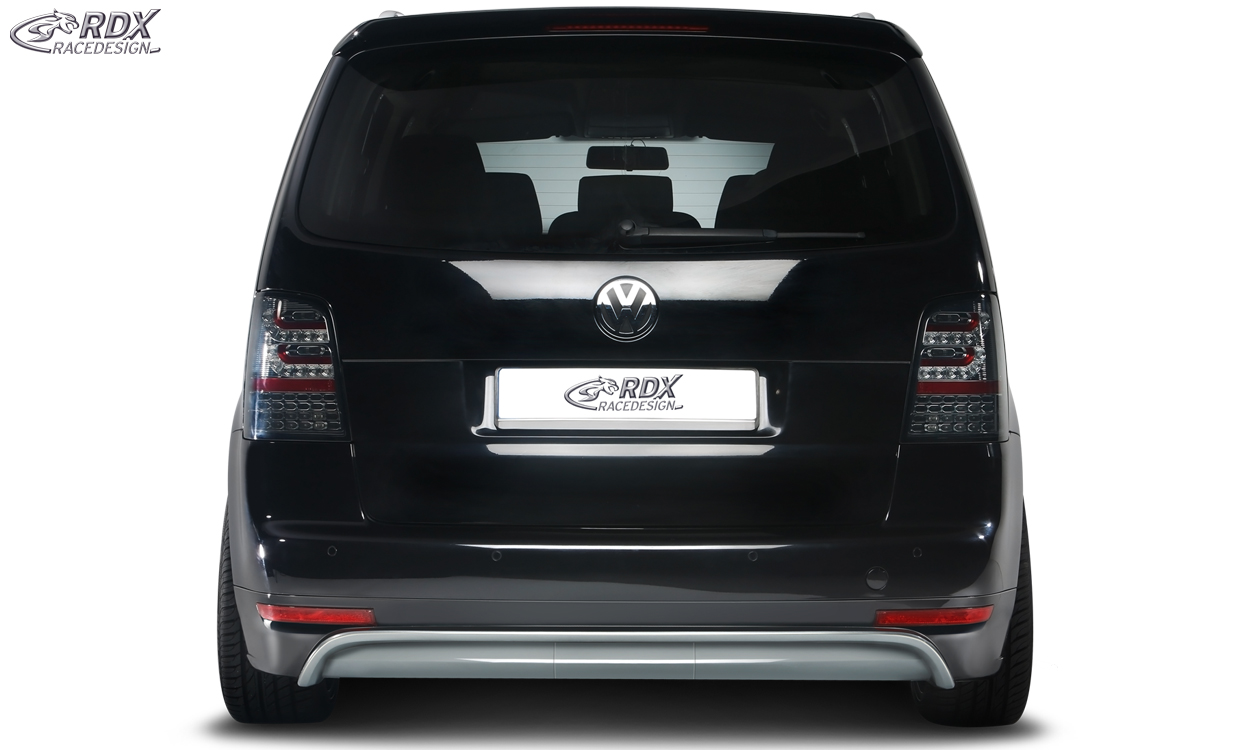 Diffuseur / Ajout de pare-chocs arrière RDX pour VW Touran 1T (y compris la version restylée, modèles 2003-2010)