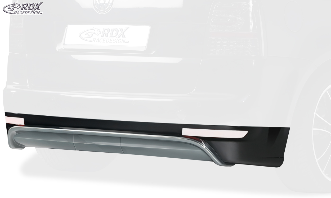 Diffuseur / Ajout de pare-chocs arrière RDX pour VW Touran 1T (y compris la version restylée, modèles 2003-2010)