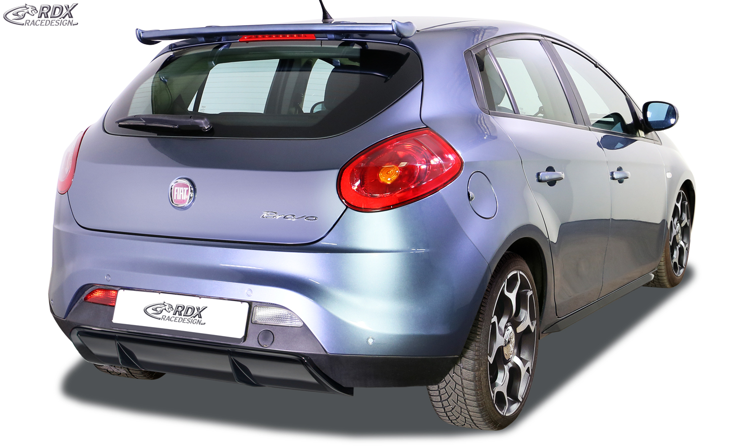 Diffuseur / Ajout de pare-chocs arrière RDX pour FIAT Bravo (198) diffuseur