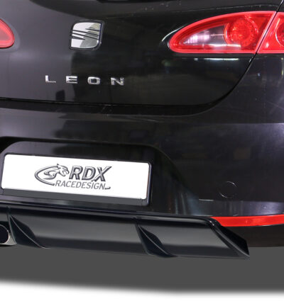 Diffuseur / Ajout de pare-chocs arrière RDX pour SEAT Leon 1P (-2009) avec diffuseur