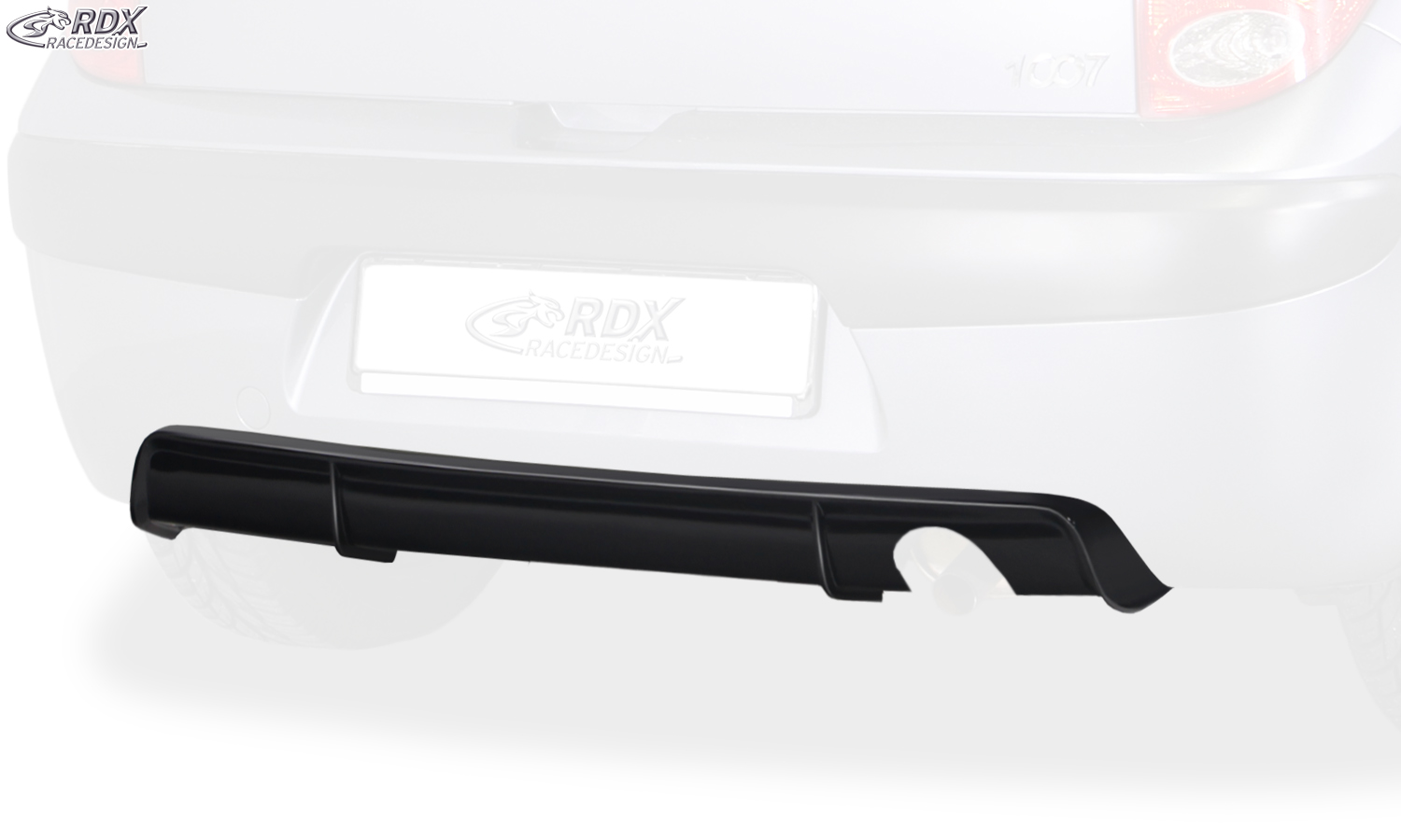 Diffuseur / Ajout de pare-chocs arrière RDX pour diffuseur PEUGEOT 1007