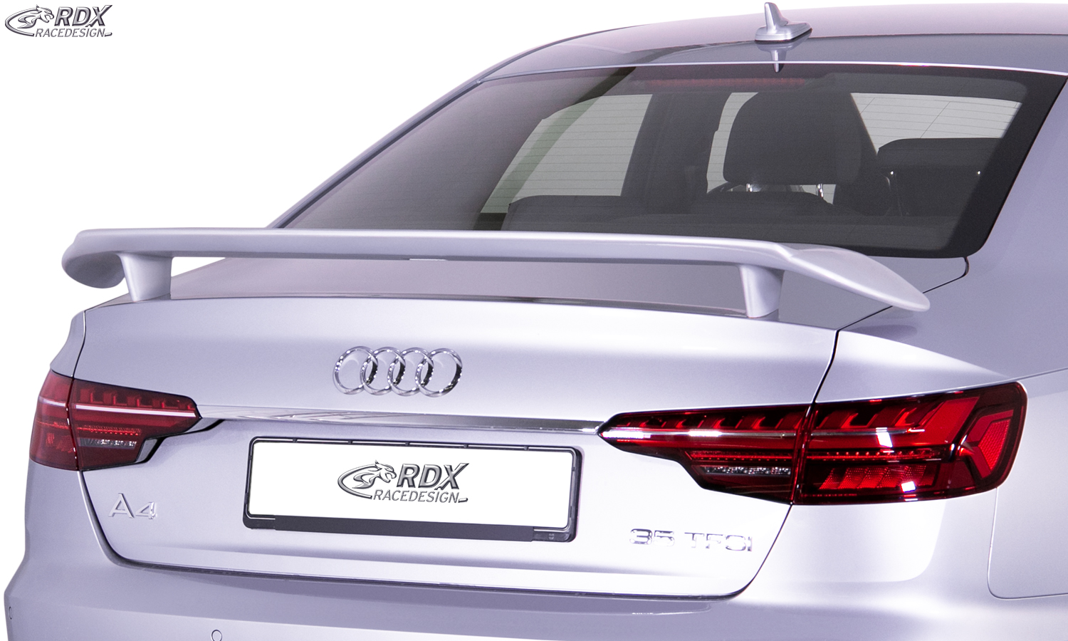 Aileron / Becquet RDX pour AUDI A4 8W B9 Berline (-2019 et restylée 2019+)