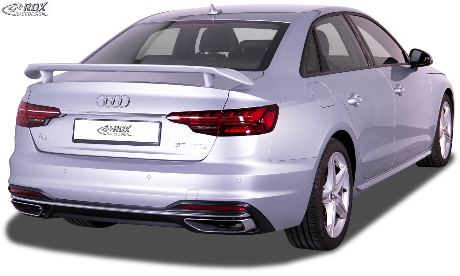 Aileron / Becquet RDX pour AUDI A4 8W B9 Berline (-2019 et restylée 2019+)