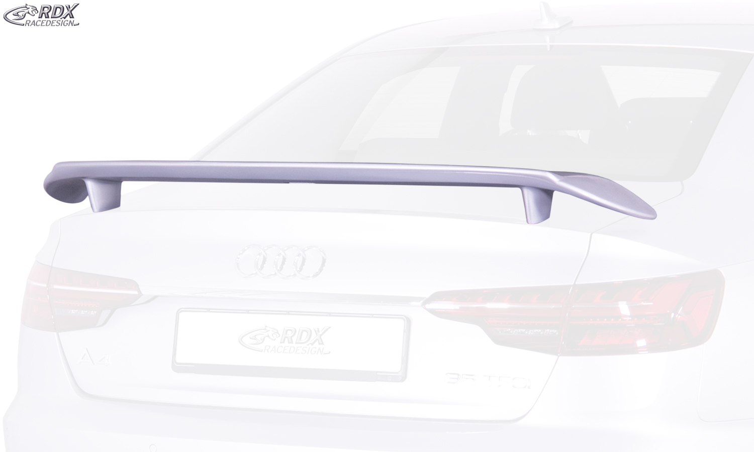 Aileron / Becquet RDX pour AUDI A4 8W B9 Berline (-2019 et restylée 2019+)
