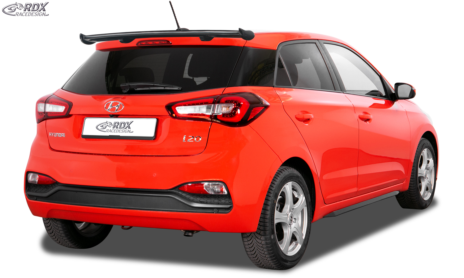 Aileron / Becquet RDX pour HYUNDAI i20 (GB | 2014-2018 & 2018-2020) Aileron de coffre Aileron arrière