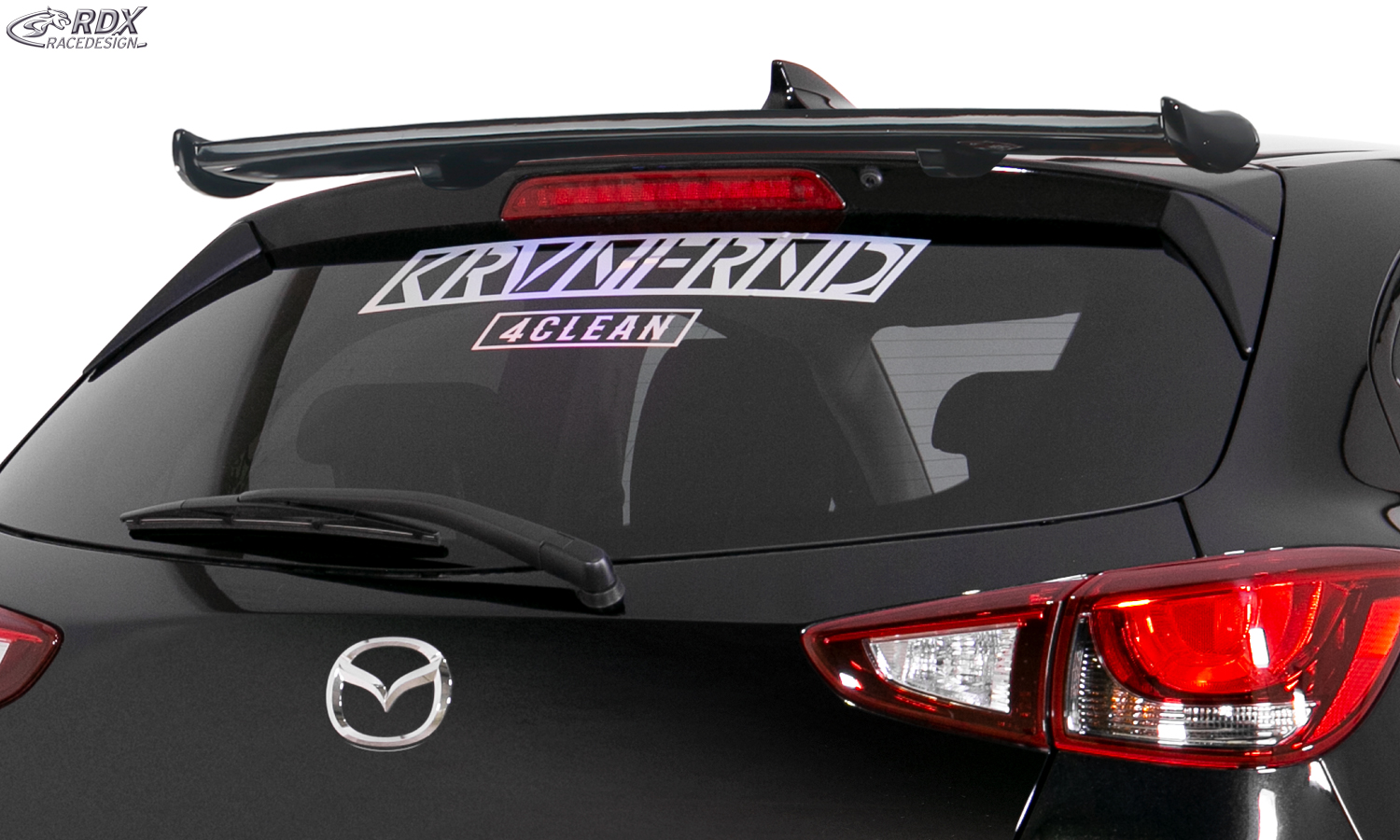 Aileron / Becquet RDX pour MAZDA 2 (DJ) 2014-2020 et aileron arrière 2020+