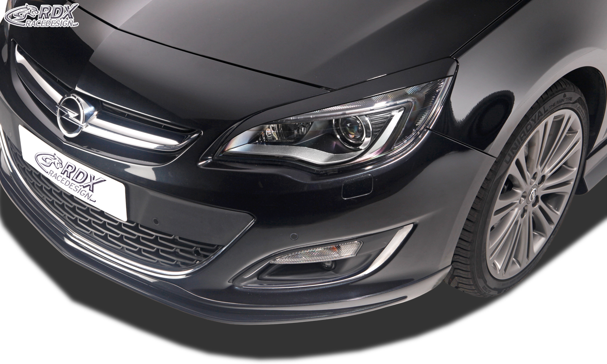 paupières de phares (la paire) RDX pour OPEL Astra J