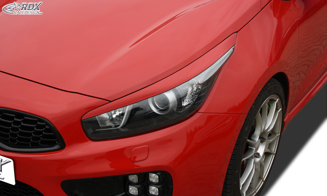 paupières de phares (la paire) RDX pour KIA Ceed et Pro Ceed type JD