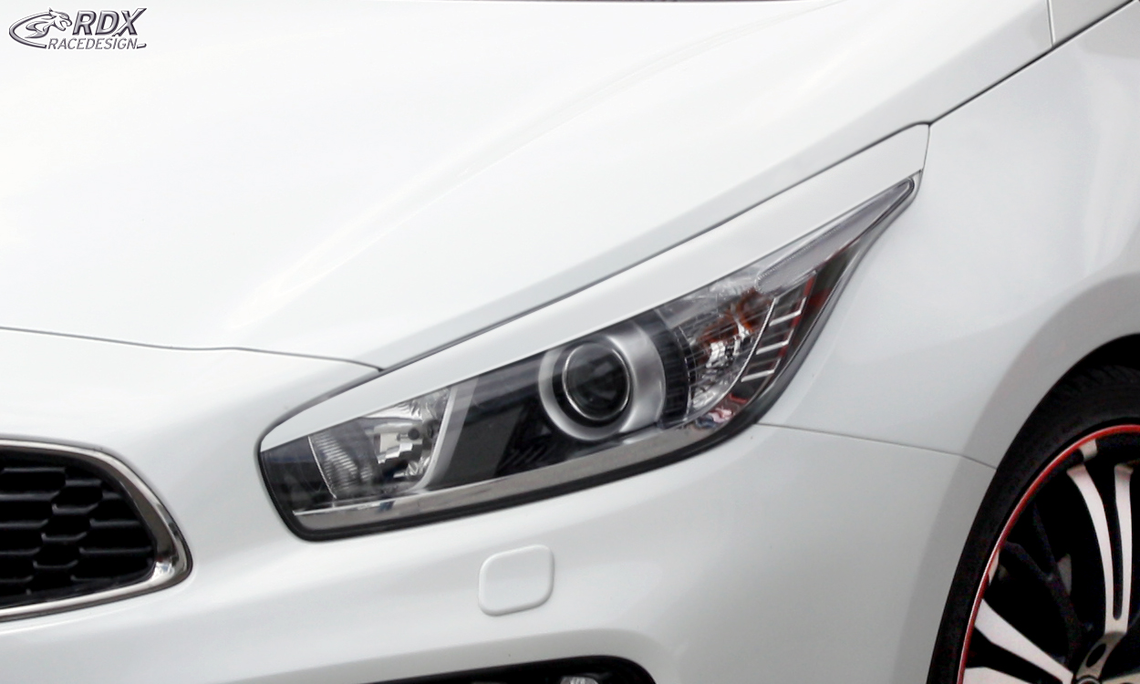paupières de phares (la paire) RDX pour KIA Ceed et Pro Ceed type JD