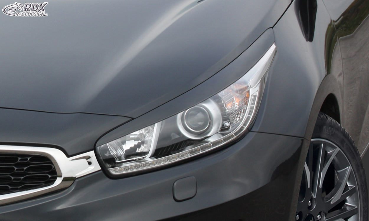 paupières de phares (la paire) RDX pour KIA Ceed et Pro Ceed type JD