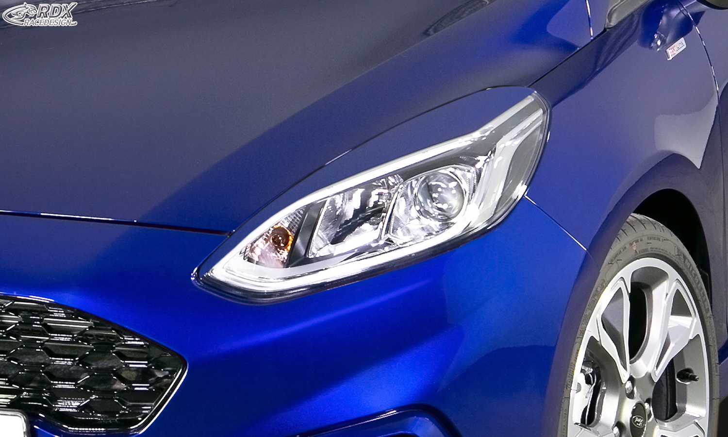 paupières de phares (la paire) RDX pour FORD Fiesta MK8 JHH (2017-2022)