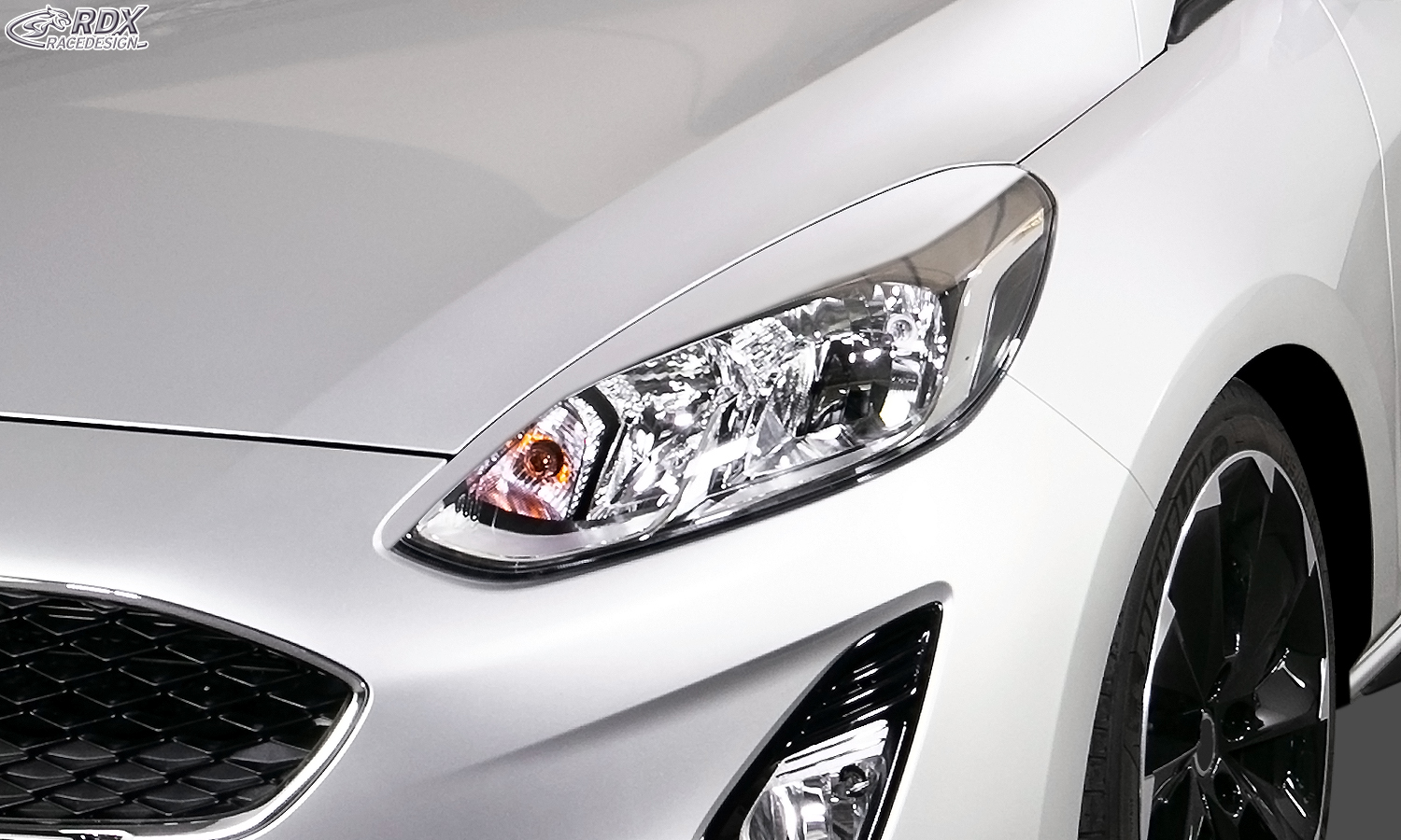 paupières de phares (la paire) RDX pour FORD Fiesta MK8 JHH (2017-2022)