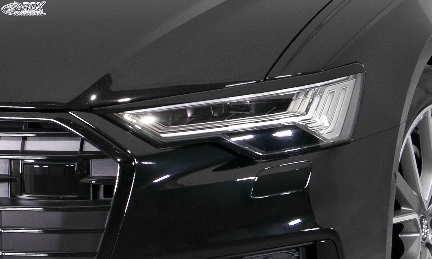 paupières de phares (la paire) RDX pour AUDI A6 4K C8 2F (2018+)