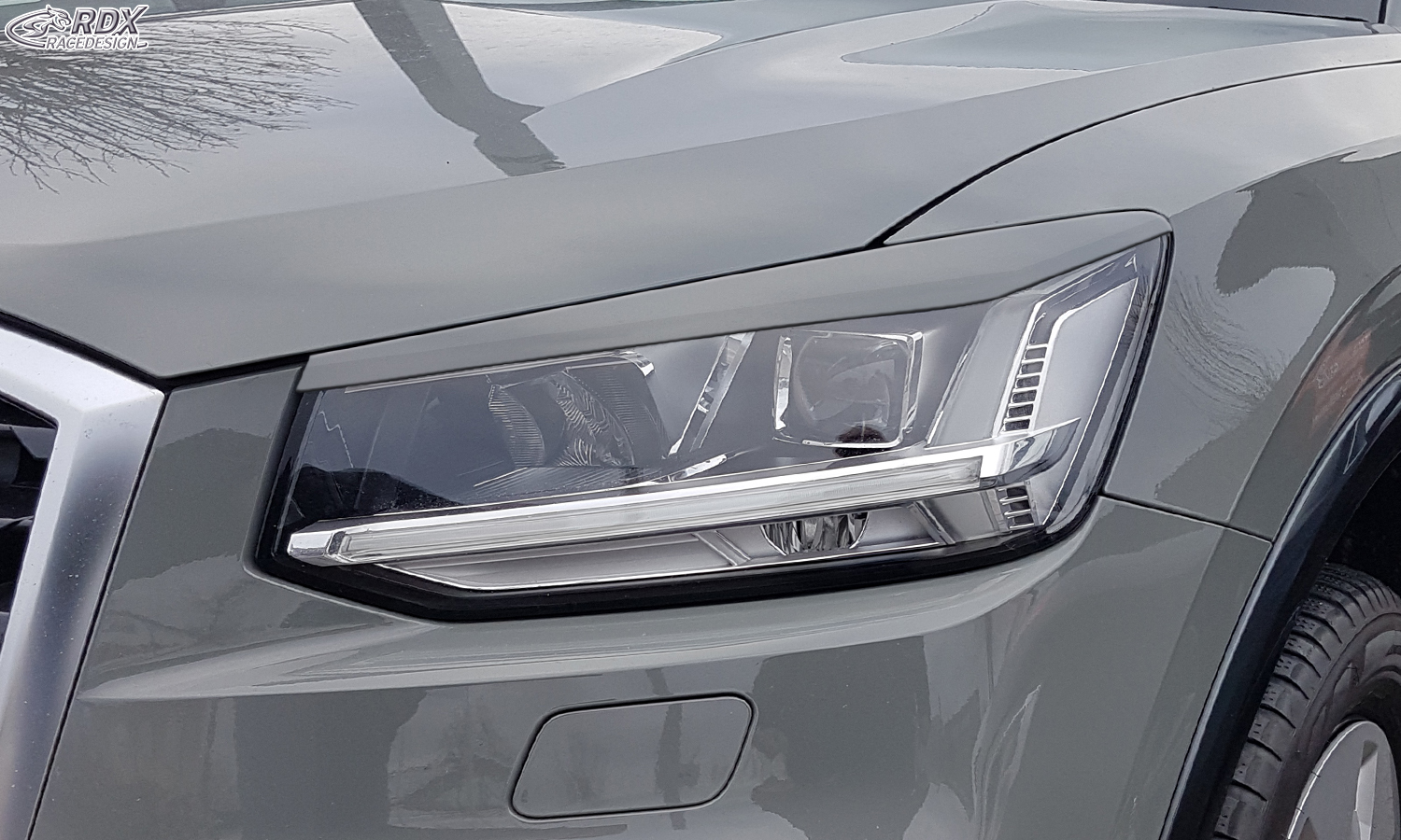 paupières de phares (la paire) RDX pour AUDI Q2 GA (2016+)