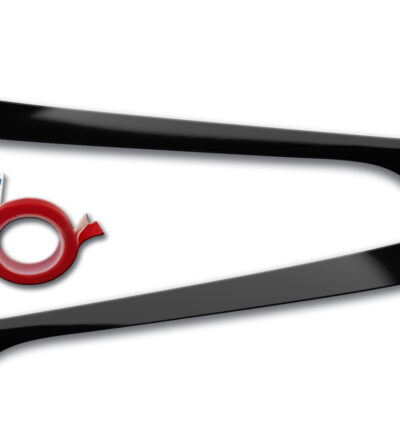 paupières de phares (la paire) RDX pour BMW Série 3 G20 G21, noir brillant, sourcils lumineux