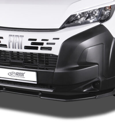 paupières de phares (la paire) RDX pour FIAT Ducato (2014+), CITROËN Jumper/Relay (2014+), OPEL/VAUXHALL Movano (2021+), PEUGEOT Boxer (2014+), TOYOTA ProAce Max (2024+), IVECO eSuperJolly (2026+) et RAM ProMaster (2013+) - Blanc brillant