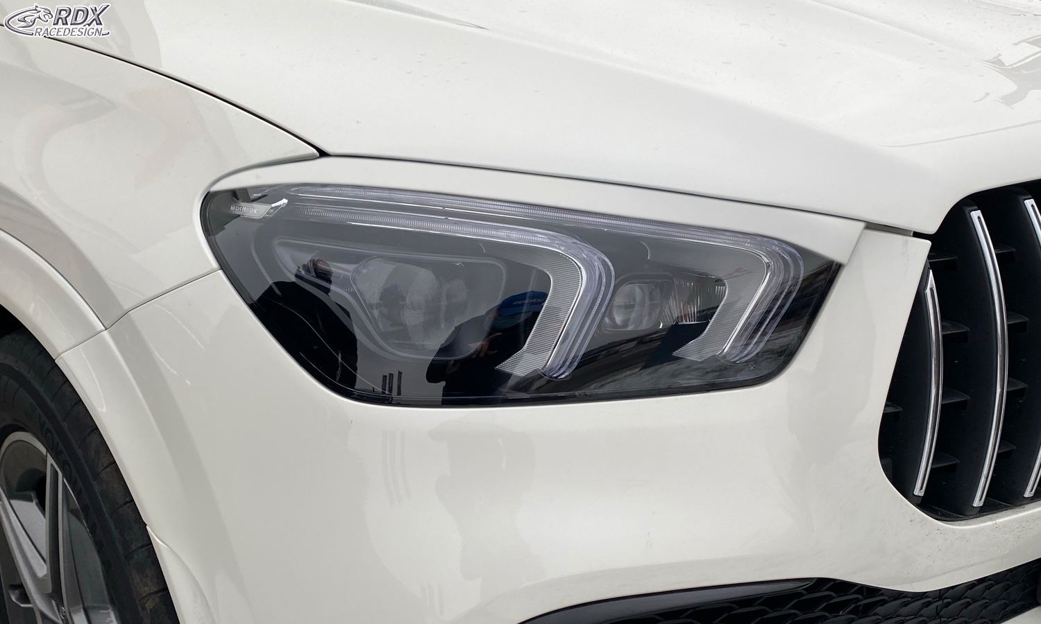 paupières de phares (la paire) RDX pour MERCEDES GLE 167 (2018+)