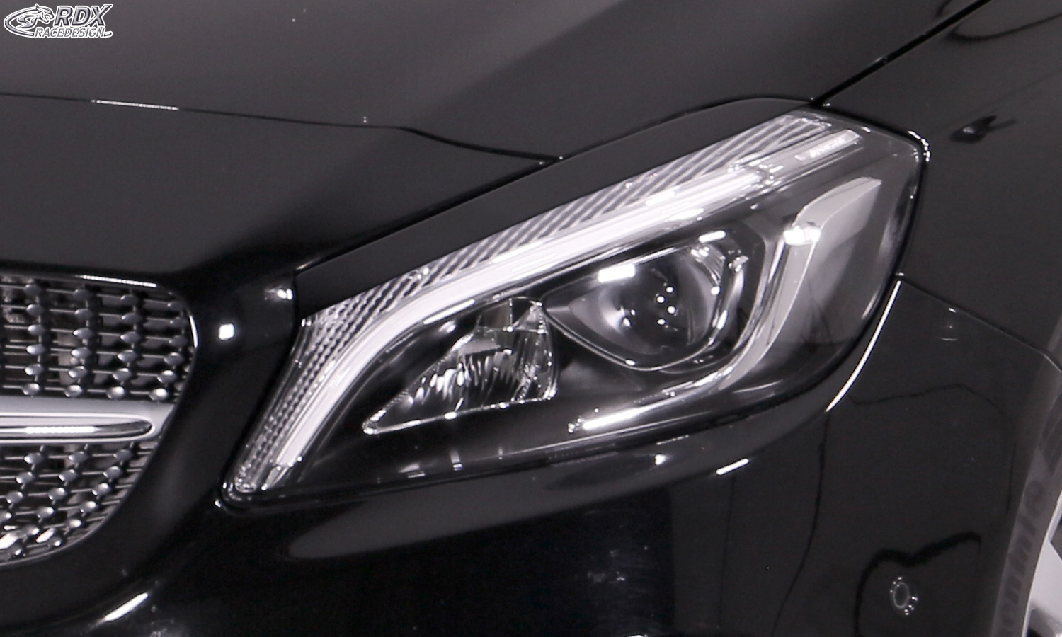 paupières de phares (la paire) RDX pour MERCEDES Classe A W 176 245G (2012+)