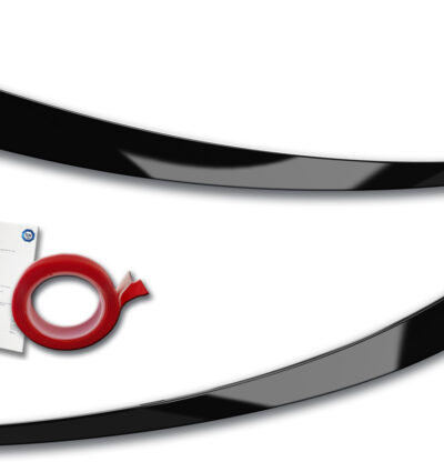 paupières de phares (la paire) RDX pour HYUNDAI i30 PD PDE (2017+) noir brillant Light Brows