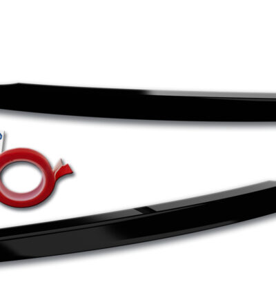 paupières de phares (la paire) RDX pour SEAT Ateca et CUPRA Ateca 5FP (2016-2020) noir brillant Light Brows