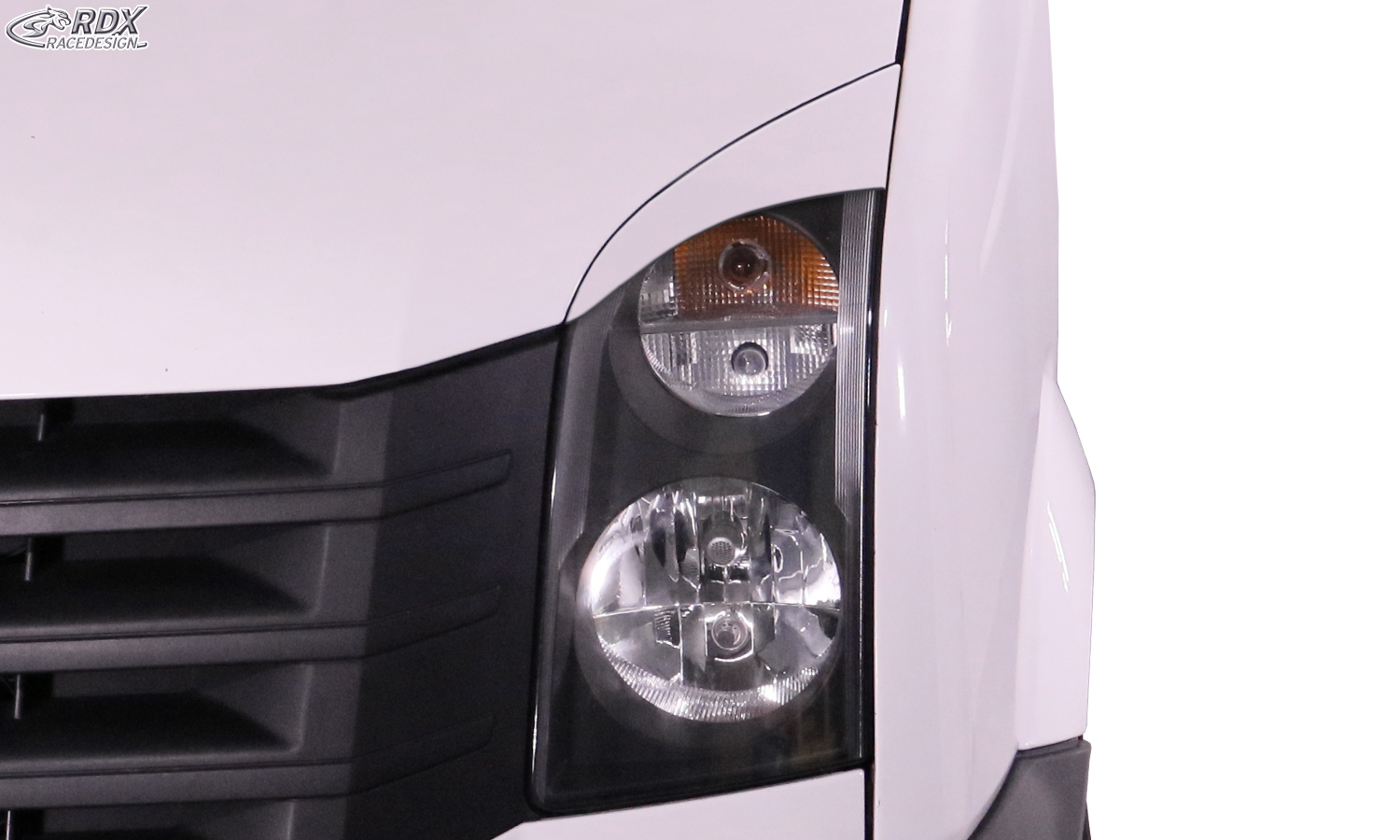 paupières de phares (la paire) RDX pour VW Crafter (2006-2017) - Sourcils lumineux
