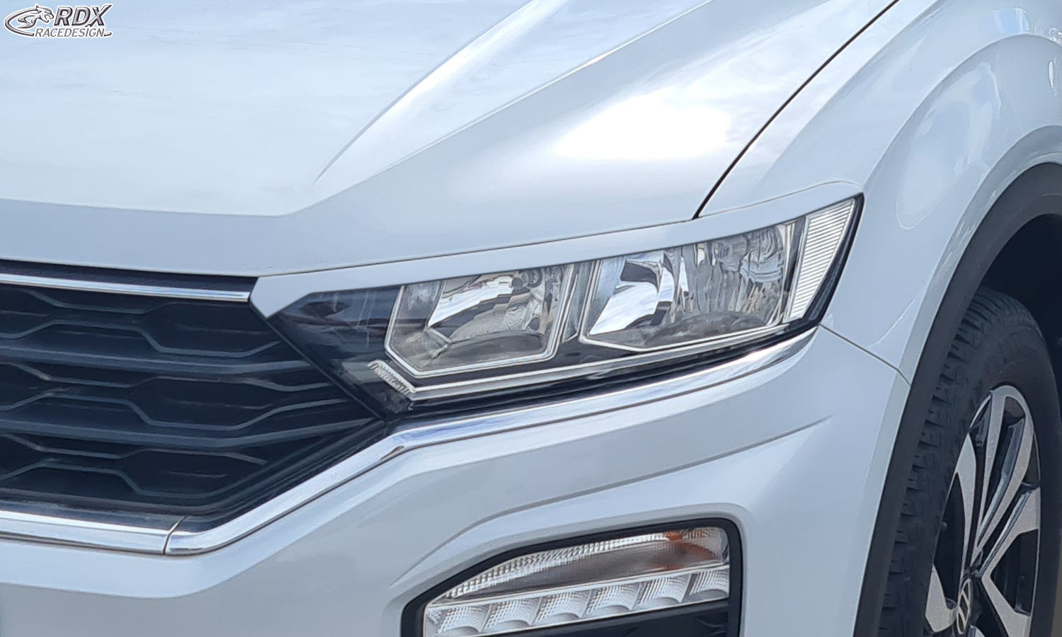 paupières de phares (la paire) RDX pour VW T-Roc (A1 / 2017+)