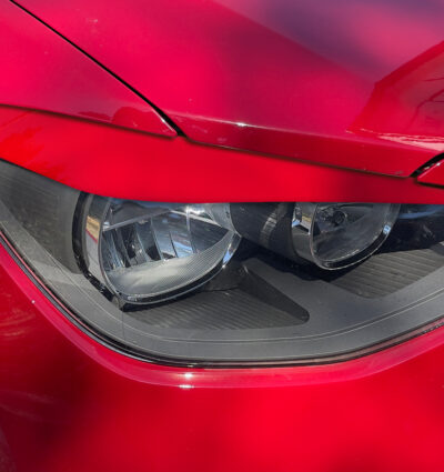 paupières de phares (la paire) RDX pour BMW Série 1 (F20 / F21 / 2011+), pour halogène, feux de jour