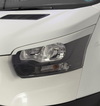 paupières de phares (la paire) RDX pour FORD Transit (2014-présent) pour phares xénon et halogènes noirs Light Brows