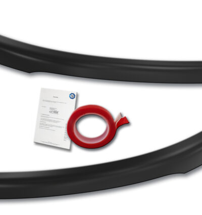 paupières de phares (la paire) RDX pour FORD Transit (2014-présent) pour phares xénon et halogènes noirs Light Brows