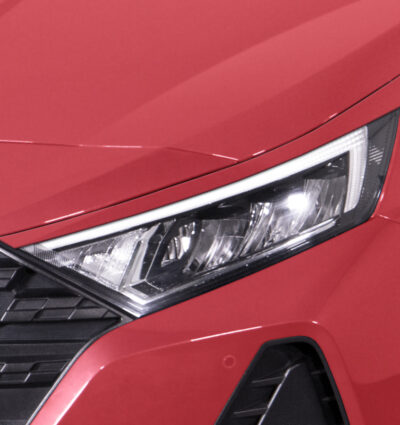 paupières de phares (la paire) RDX pour HYUNDAI i20 (BC3 / BI3 / 2020-présent)