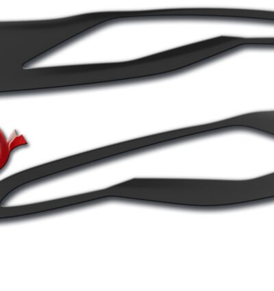 paupières de phares (la paire) RDX pour FORD Transit Custom et Tourneo Custom (2012-2018)