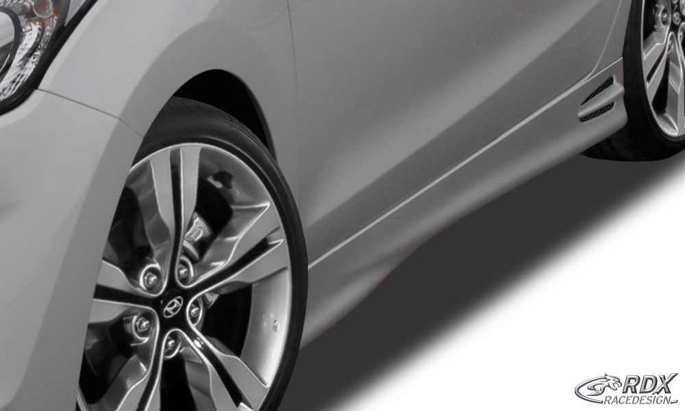 Bas de caisse (la paire) RDX pour HYUNDAI i30 GD 2012+ "GT4"