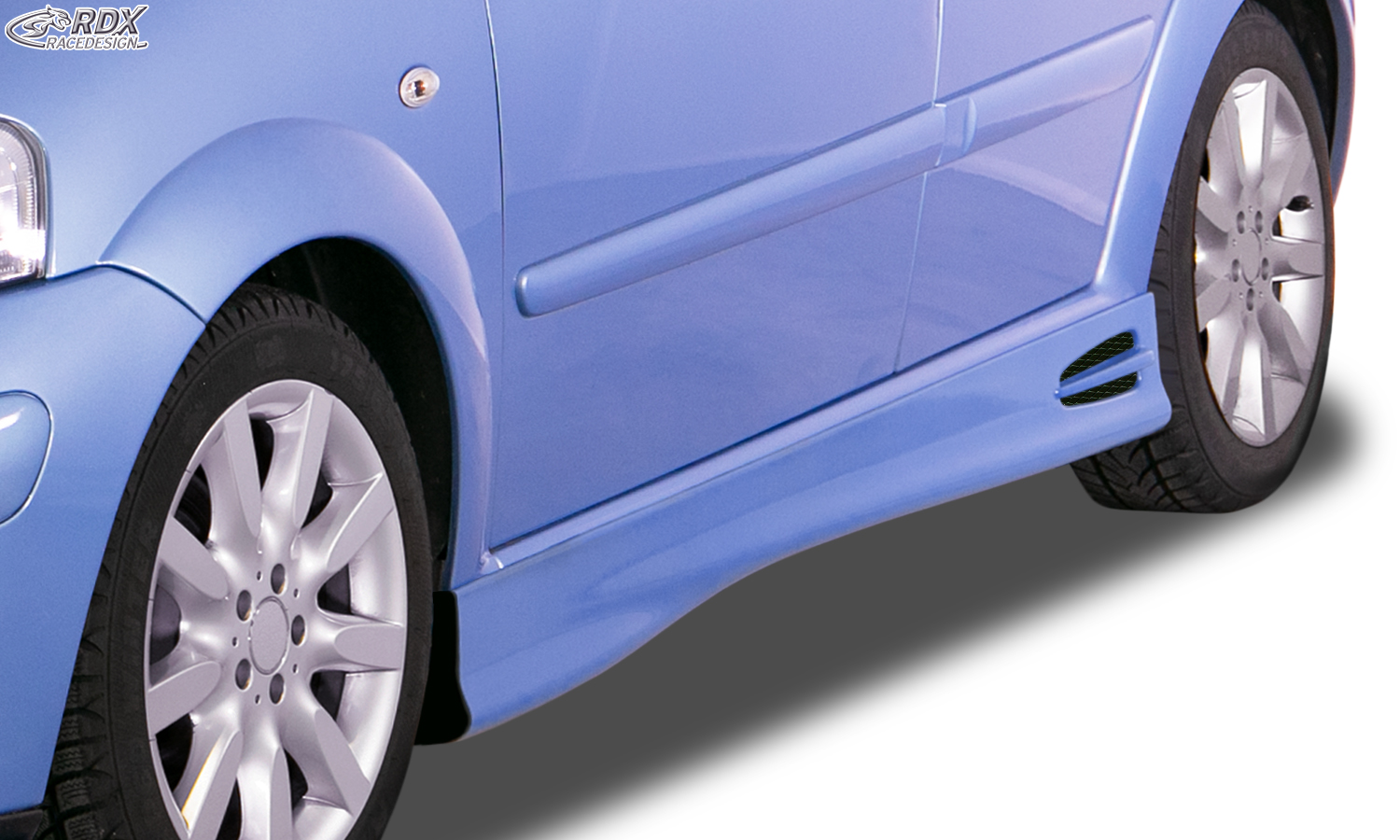 Bas de caisse (la paire) RDX pour CITROËN C3 2002-2009 « GT4 »