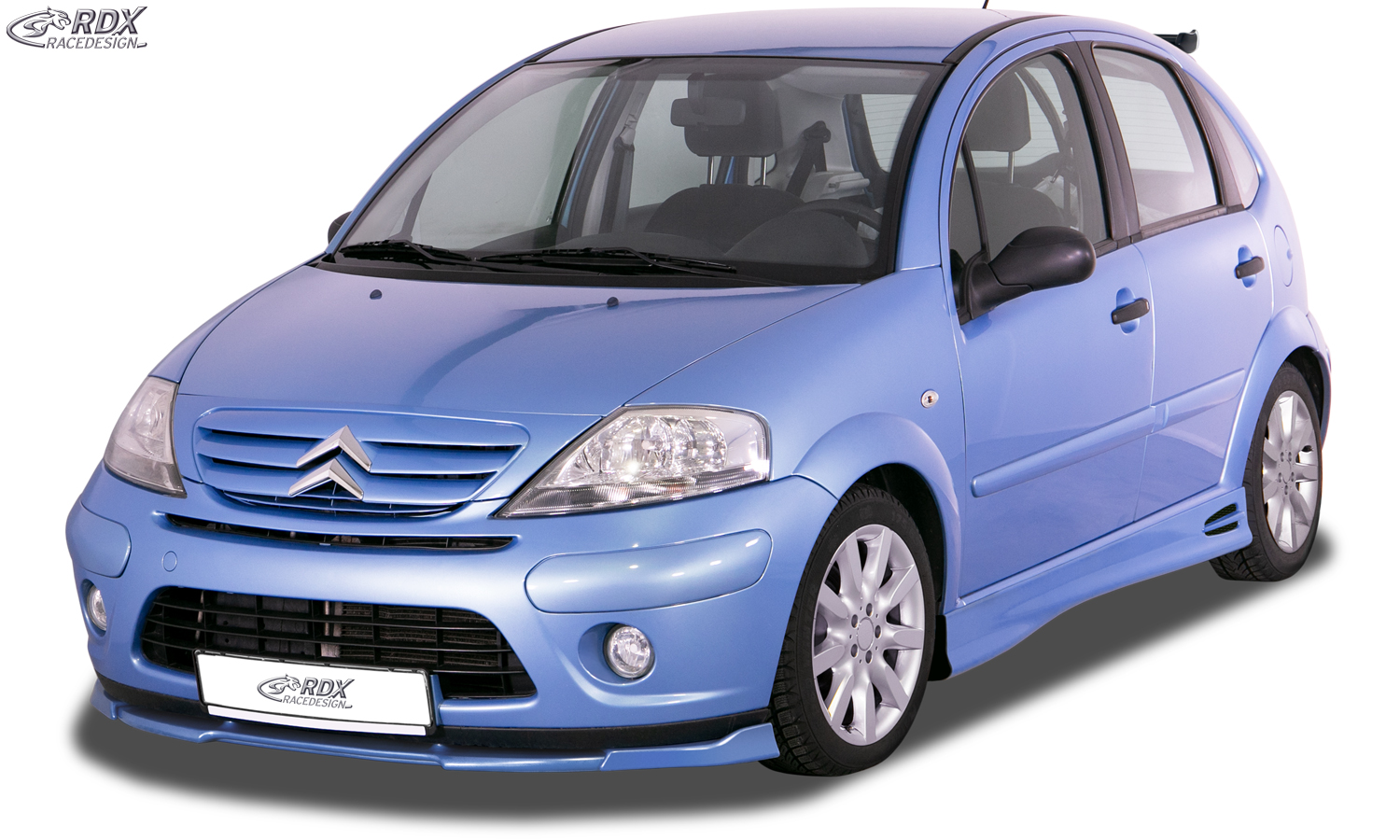 Bas de caisse (la paire) RDX pour CITROËN C3 2002-2009 « GT4 »