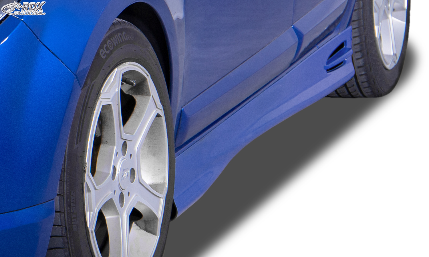 Bas de caisse (la paire) RDX pour DACIA Sandero 1 (SD/SDR) "GT4"
