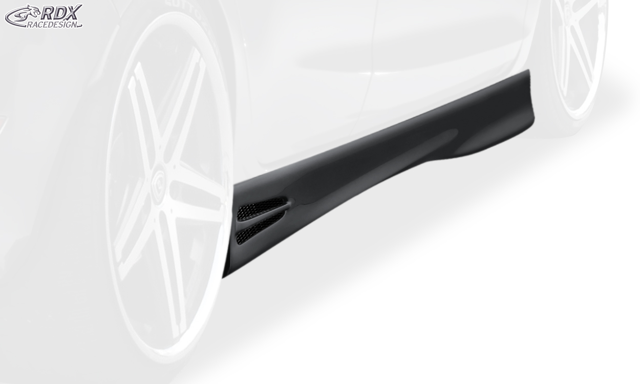 Bas de caisse (la paire) RDX pour FORD Fiesta MK7 JA8 JR8 (2008-2012 et 2012+) "GT4"