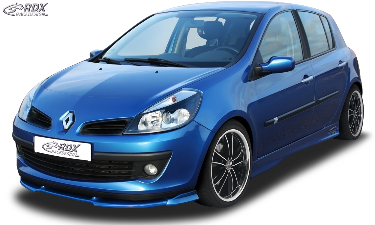 Bas de caisse (la paire) RDX pour RENAULT Clio 3 Phase 1 / 2 (hors RS) « GT4 »