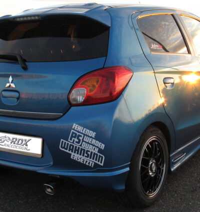 Bas de caisse (la paire) RDX pour MITSUBISHI Space Star et Mirage « GT4 »
