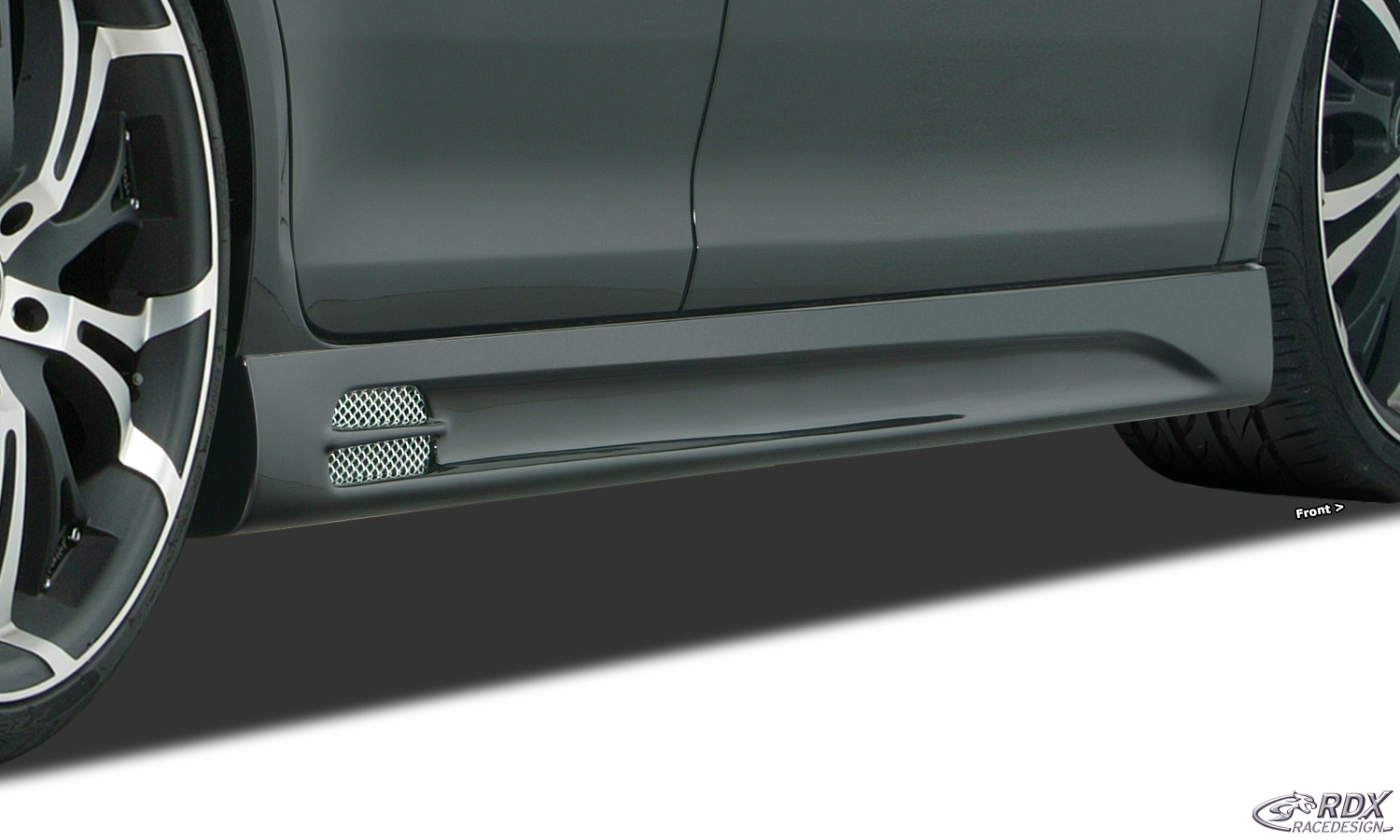 Bas de caisse (la paire) RDX pour CITROËN Berlingo, PEUGEOT Partner & Rifter, OPEL / VAUXHALL Combo, TOYOTA ProAce City (Type E, 2018+) « GT-Race »