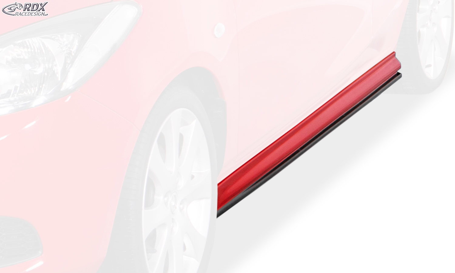 Bas de caisse (la paire) RDX pour MAZDA 2 (DE) 2007-2014 « Édition »